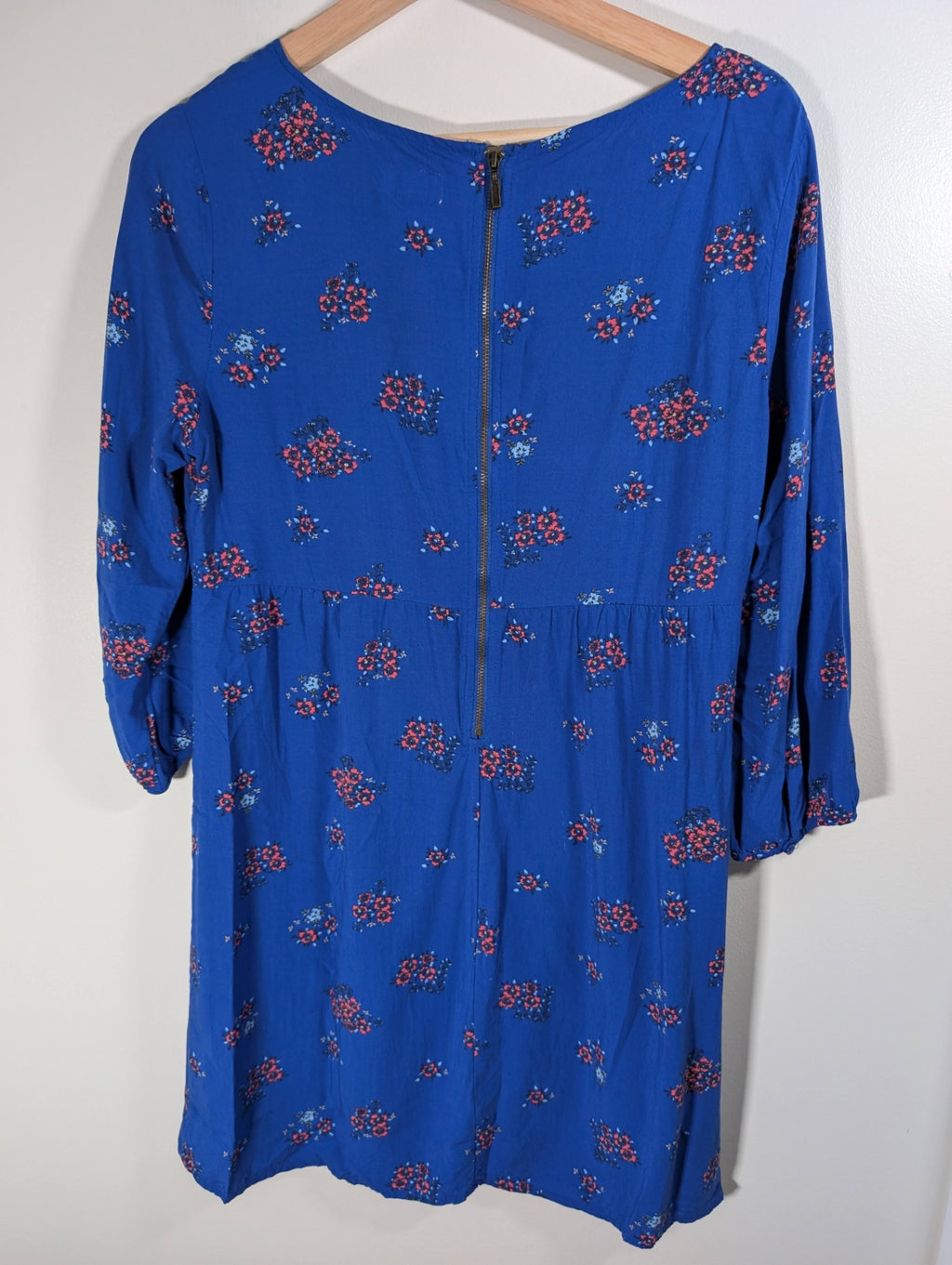 Old Navy blue floral dress - Medium