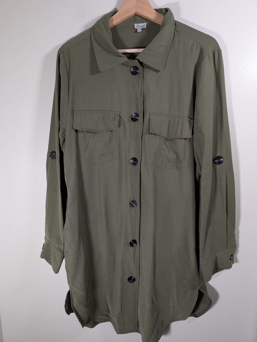 Kismet green long tunic - Medium