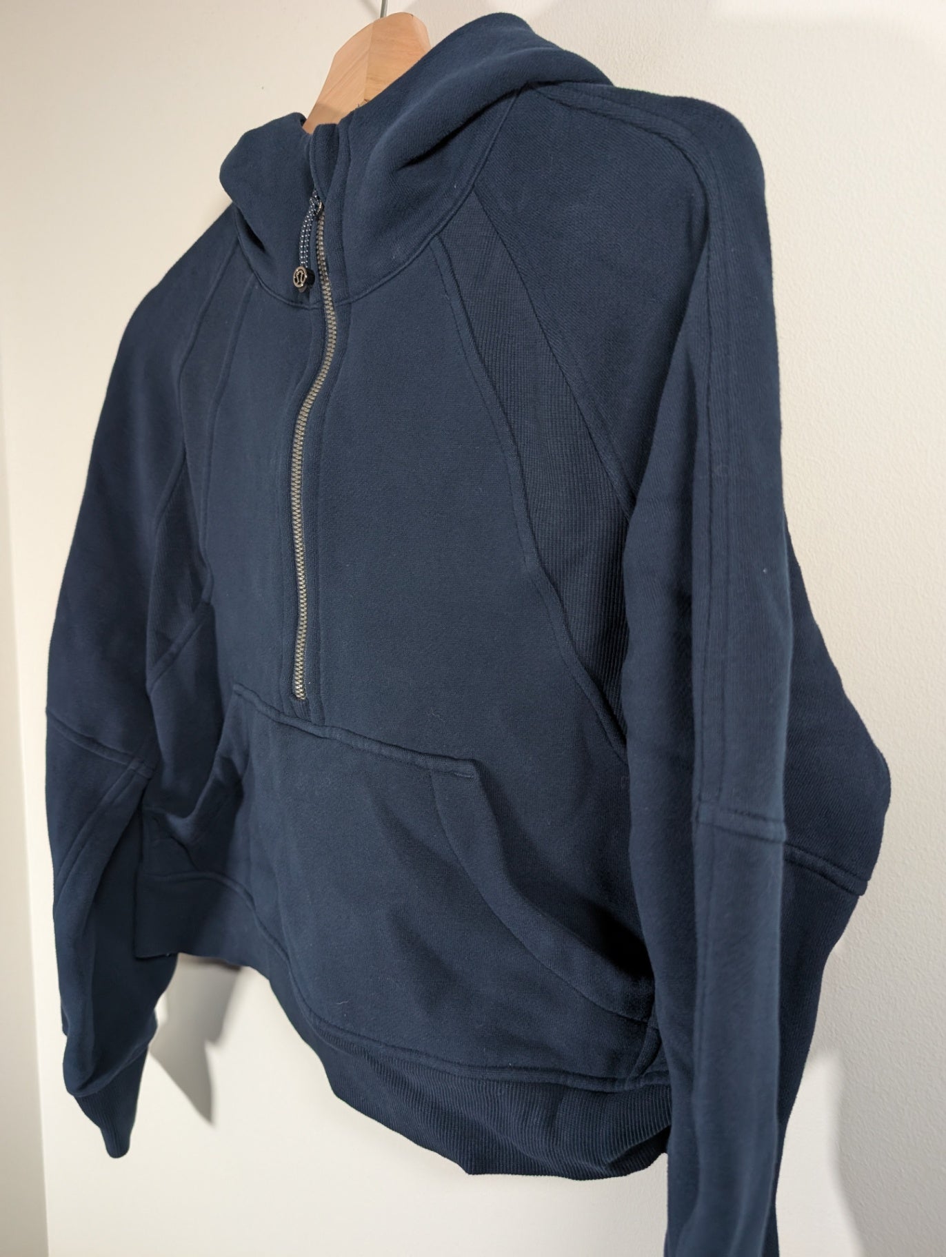 Lululemon scuba oversized half-zip navy hoodie - XS