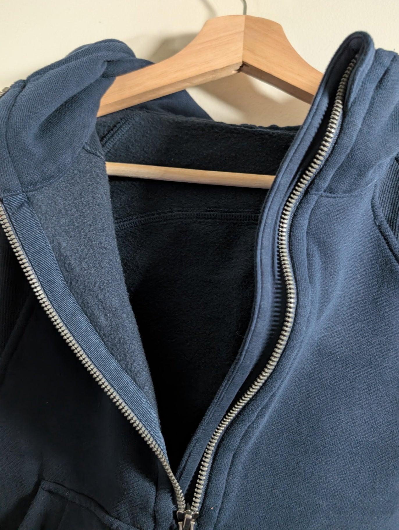 Lululemon scuba oversized half-zip navy hoodie - XS