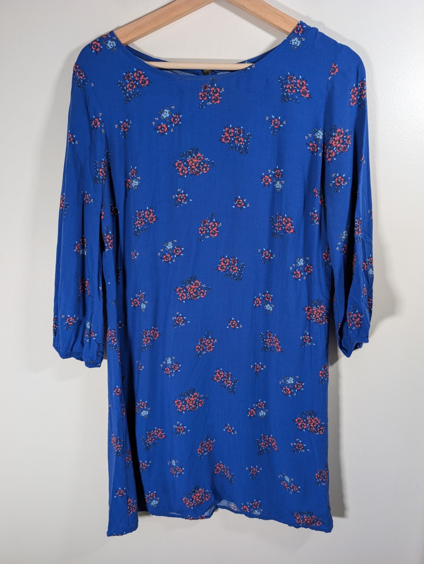 Old Navy blue floral dress - Medium