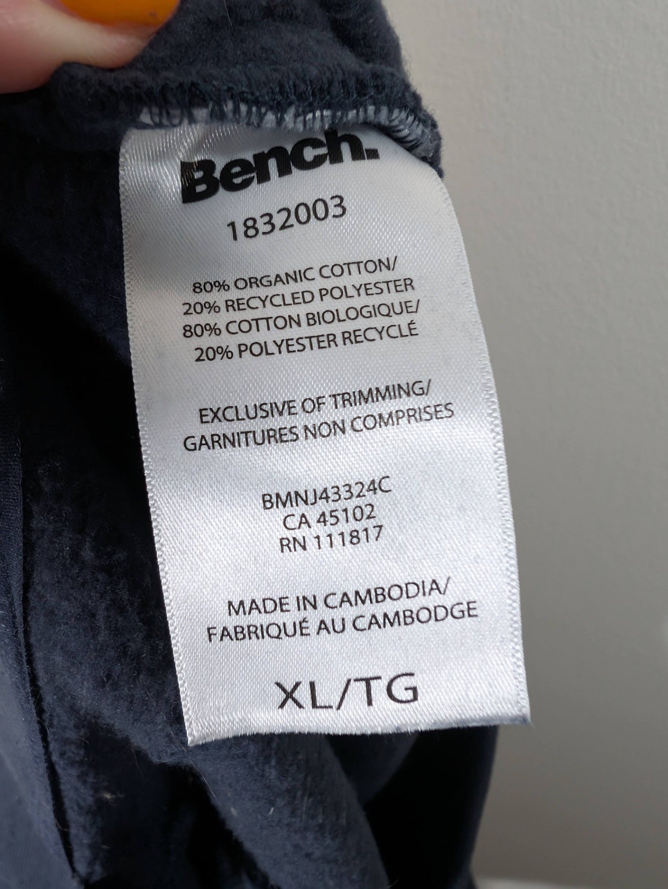 Bench. sweatpants - Men's XL