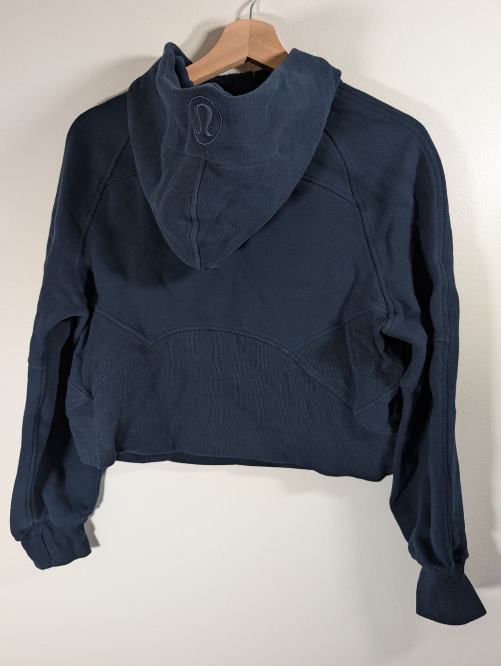 Lululemon scuba oversized half-zip navy hoodie - XS