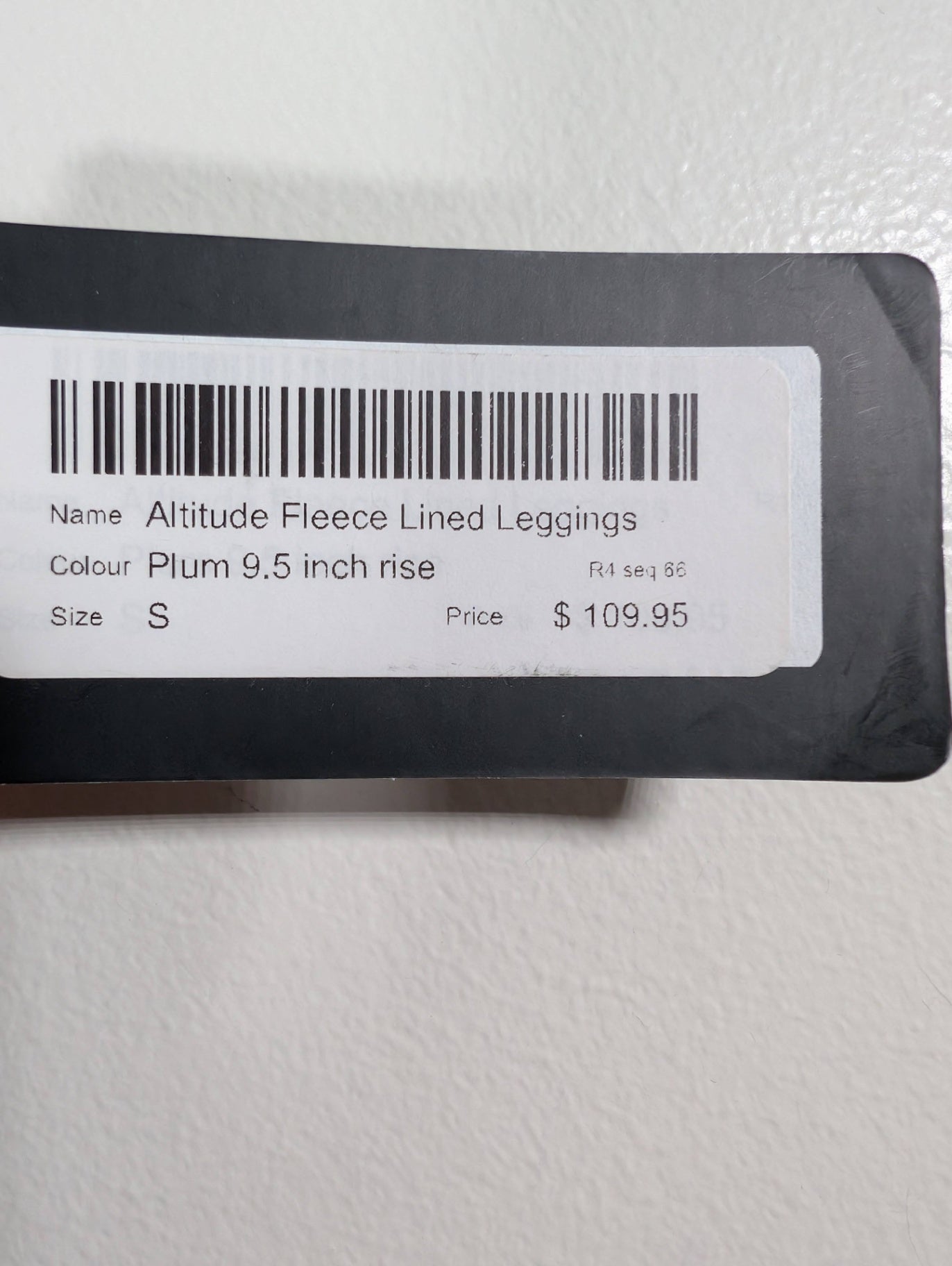 NWT Silver Icing altitude fleece lined leggings - Small