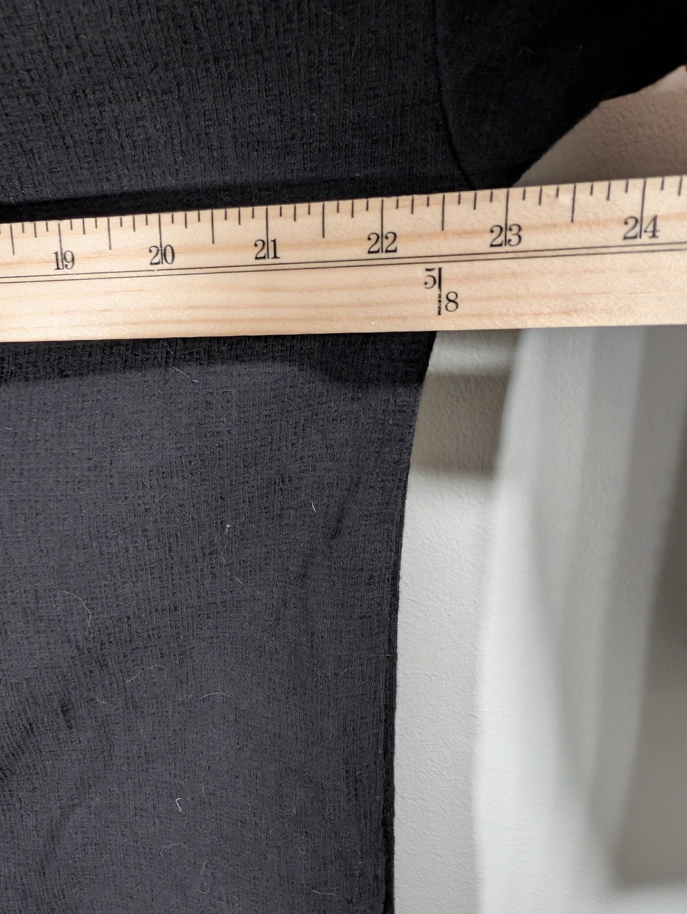 Old Navy black tie front blouse - Large