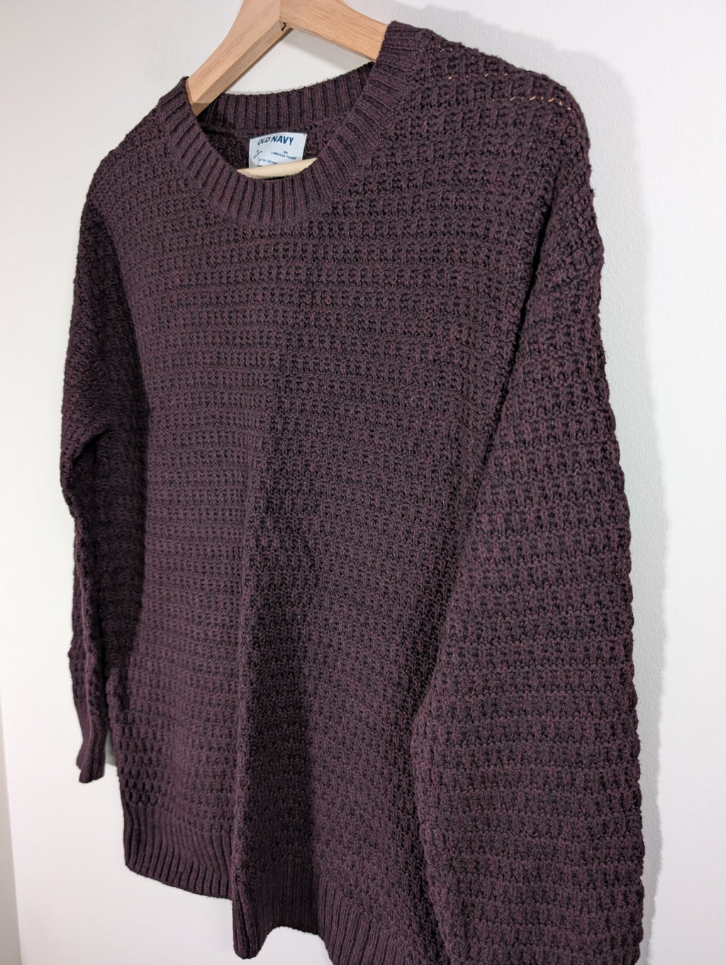 Old Navy deep purple sweater - Medium