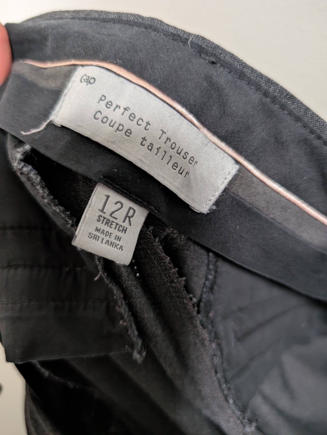Gap black perfect trousers - SZ 12