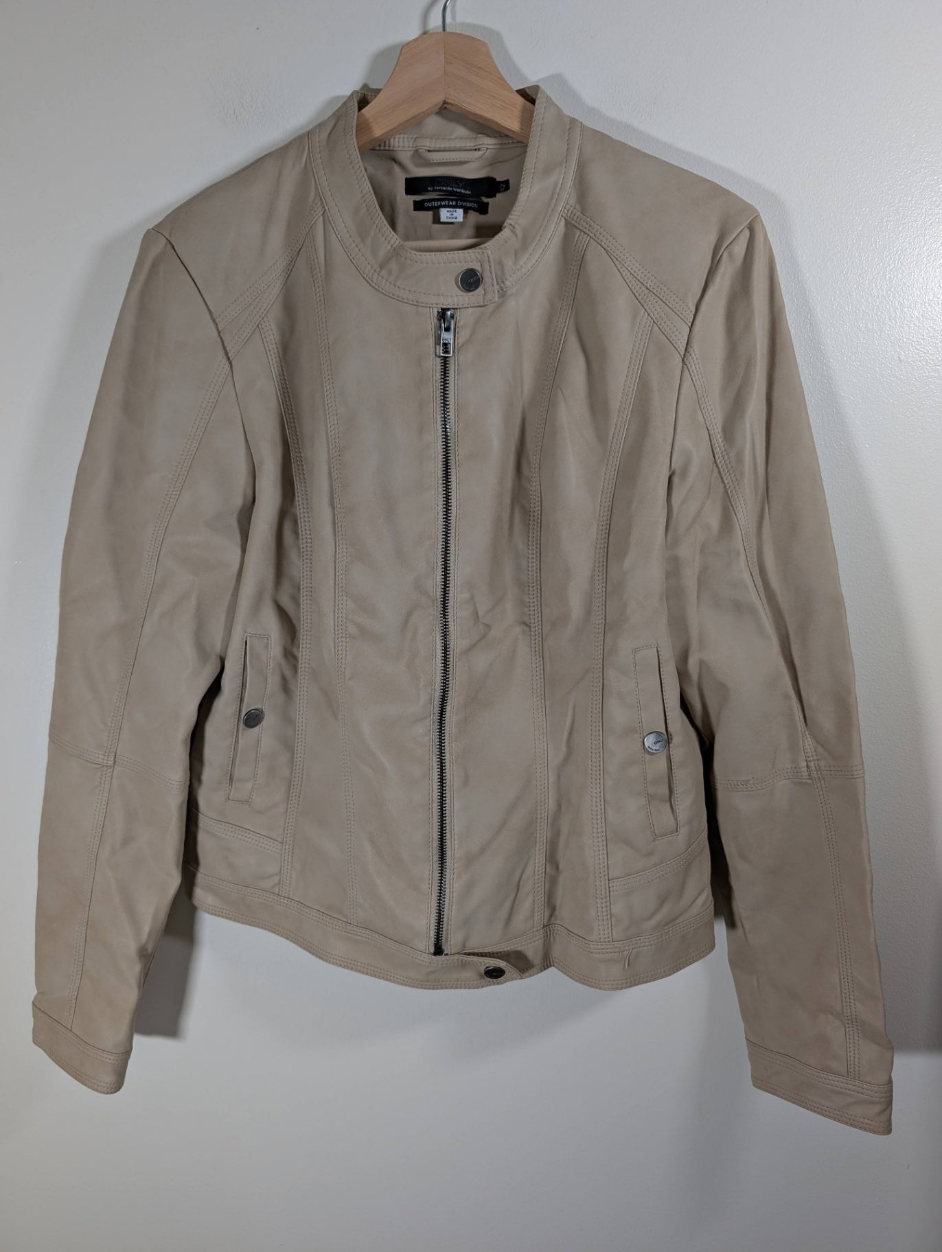 ONLY faux leather jacket - SZ 42