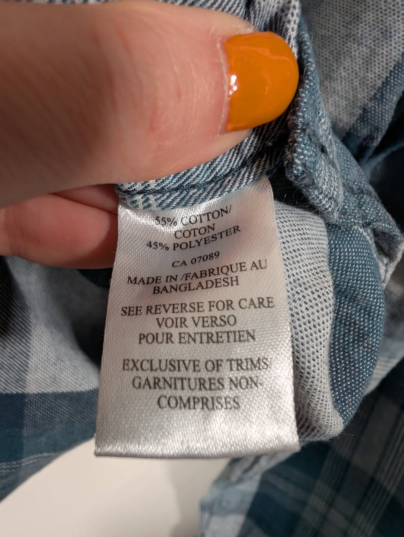 Burnside plaid button up - Men's XL