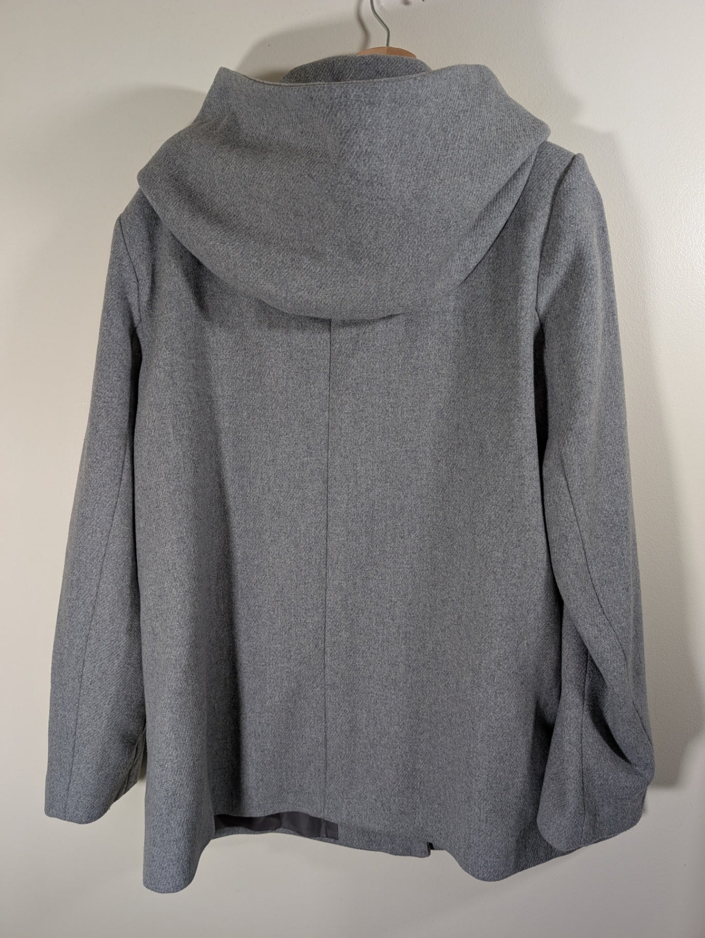 Vero Moda grey wool-blend coat - XL