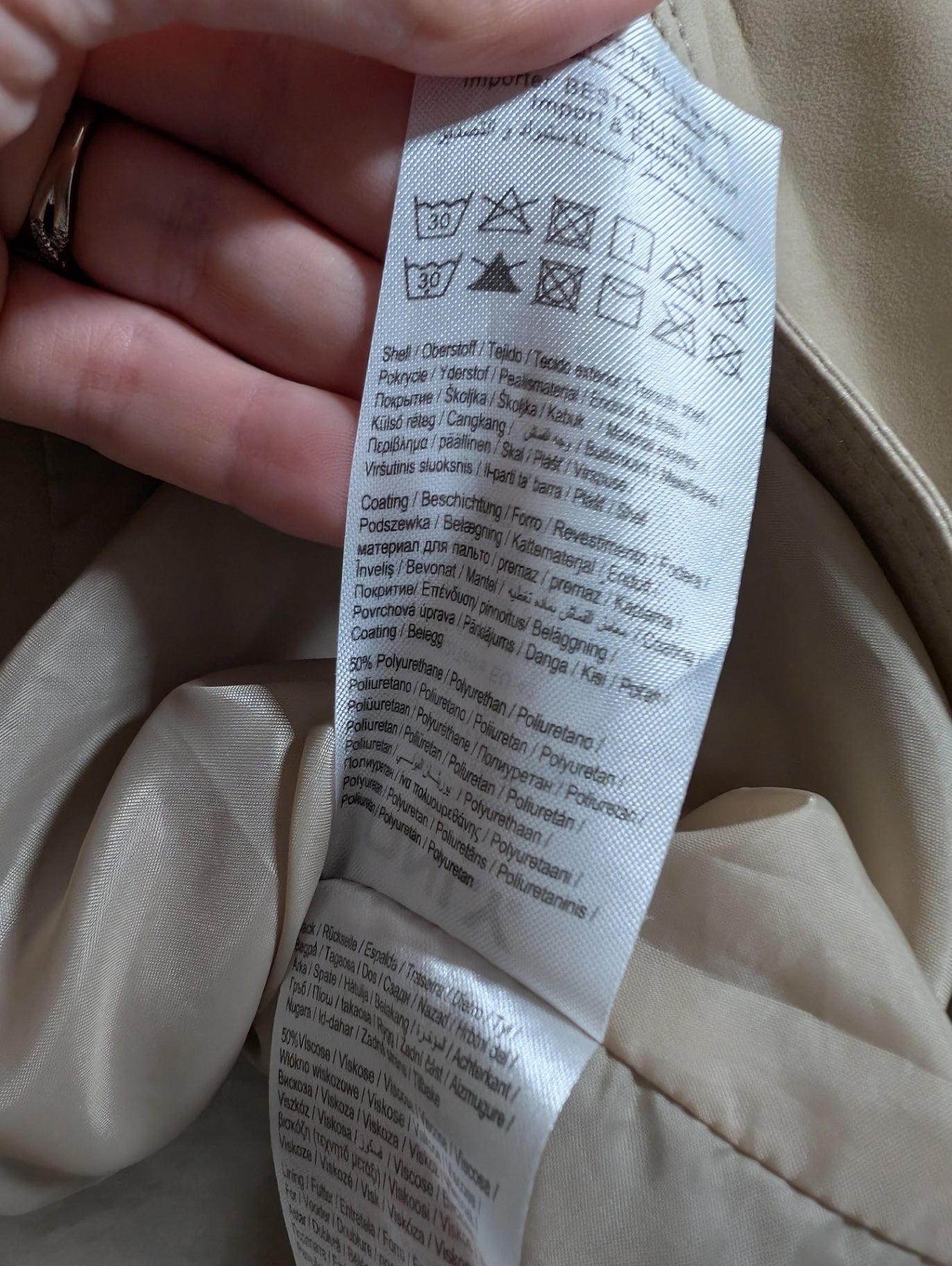 ONLY faux leather jacket - SZ 42