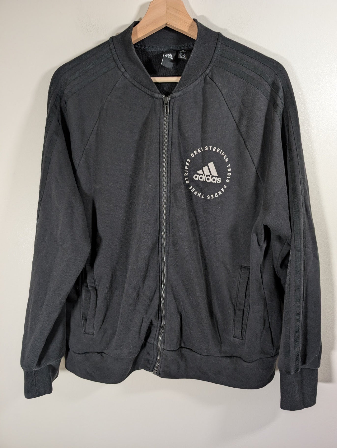Adidas zip-up - Large