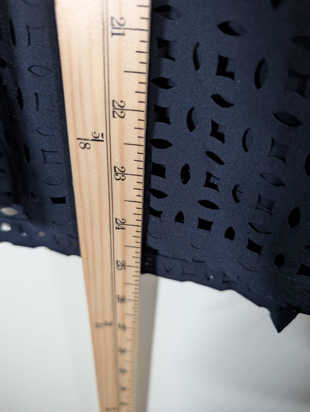 Dalia Collection navy blouse - Large