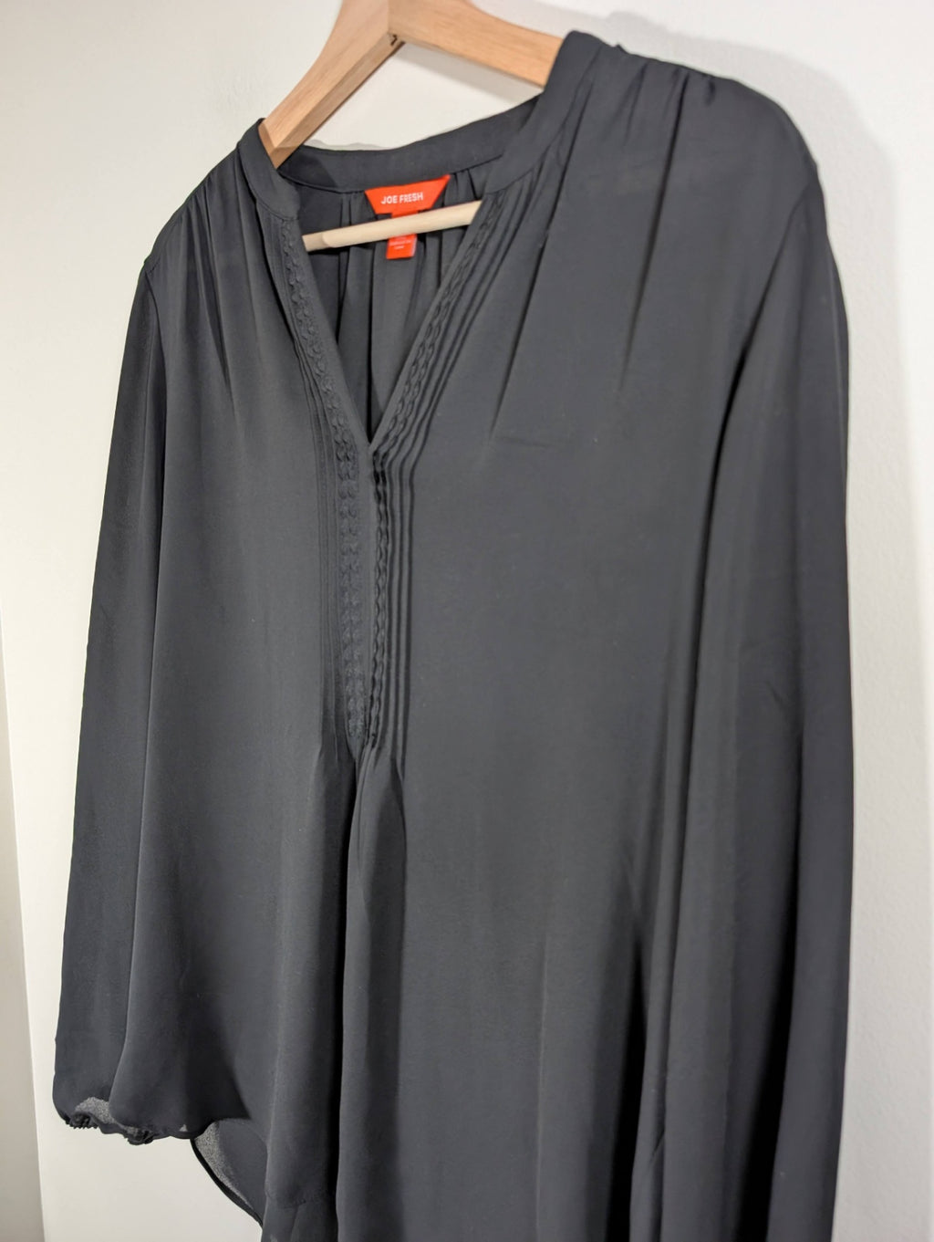Joe Fresh black blouse - Large