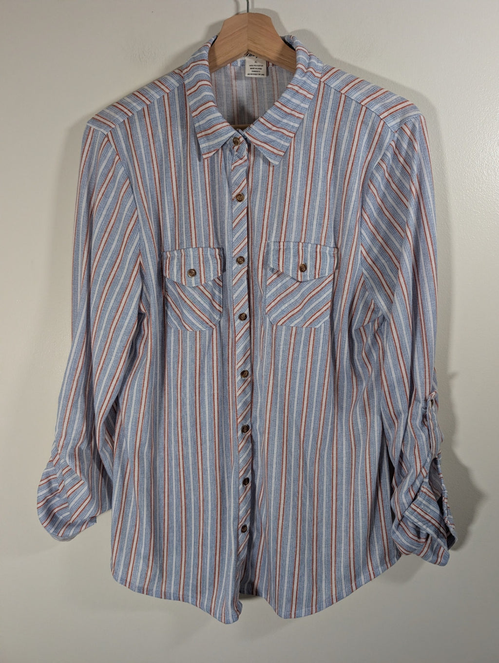 Passport button up - XL