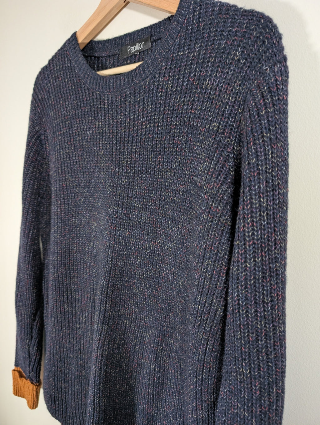 Papillon knit sweater - appears Medium