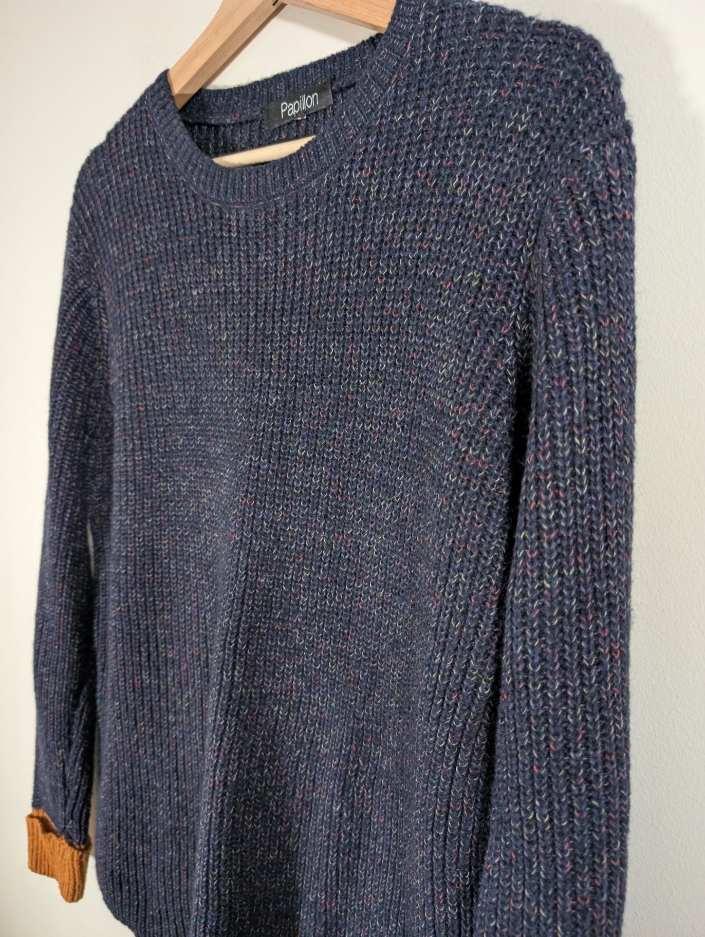 Papillon knit sweater - appears Medium