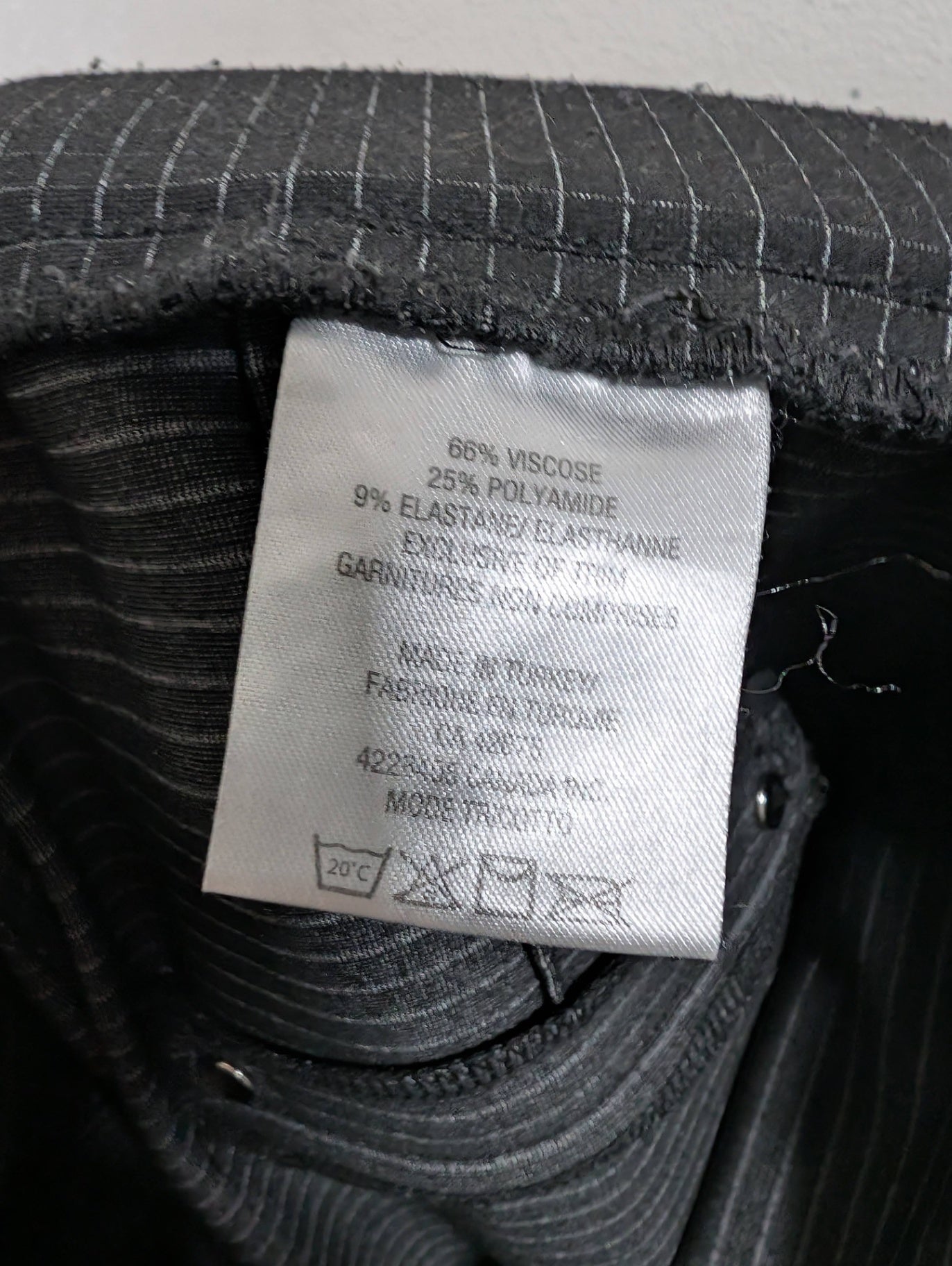 Tricotto checkered pants - SZ 16
