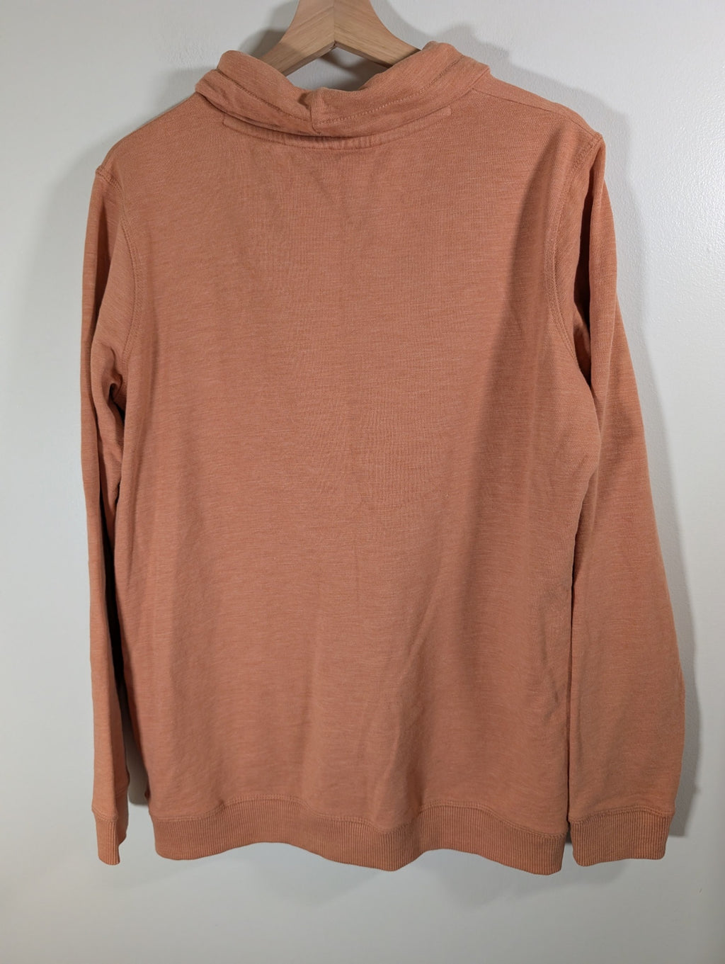 Roxy peach cowl neck long-sleeve - XL