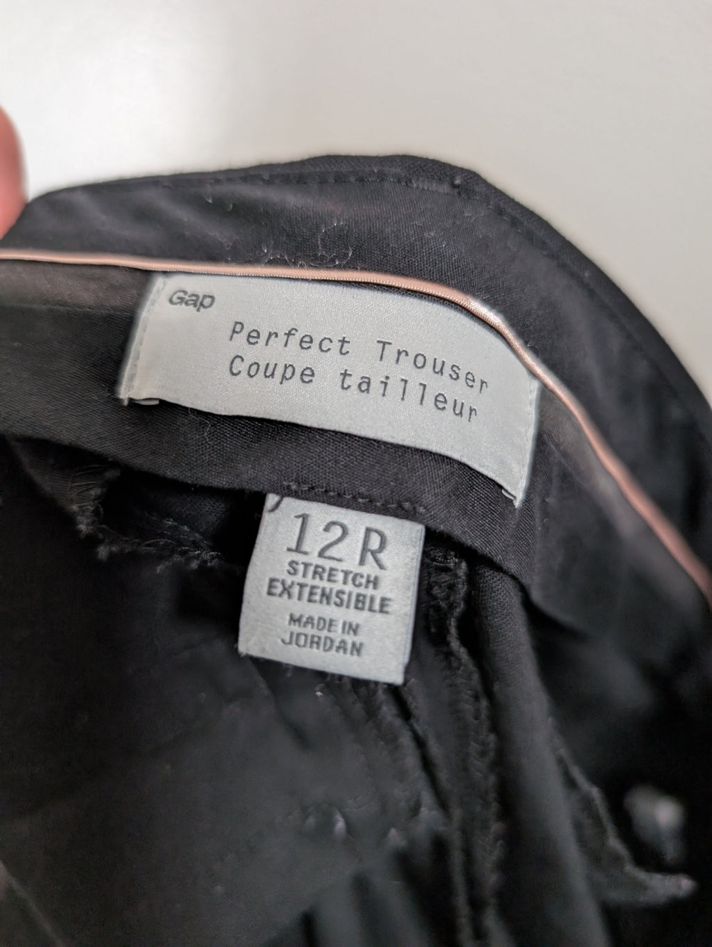 Gap black perfect trouser - SZ 12