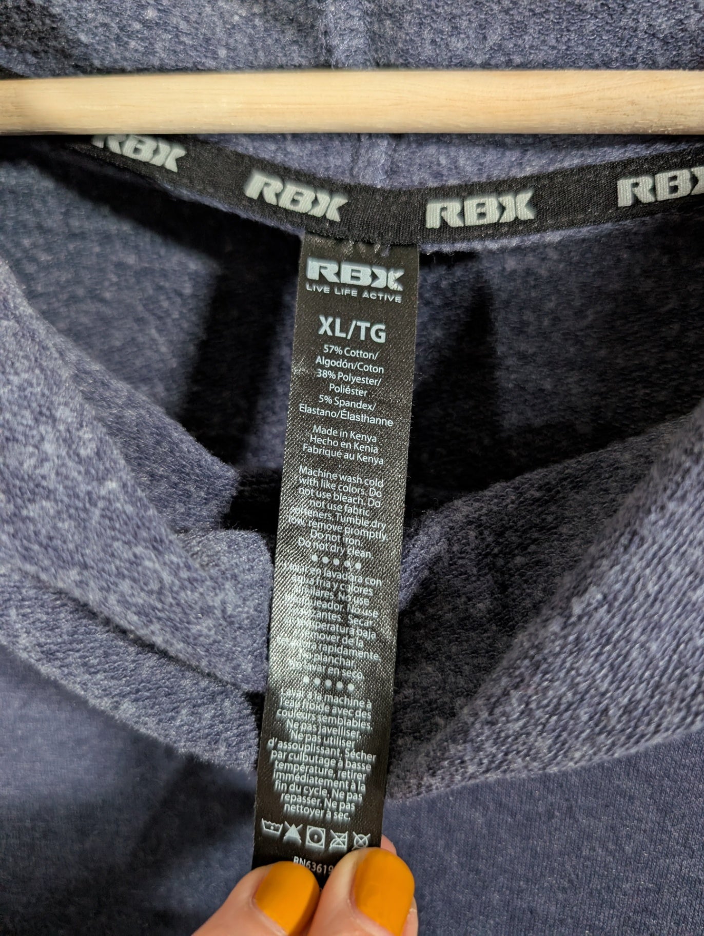 RBX cowl neck long-sleeve - XL