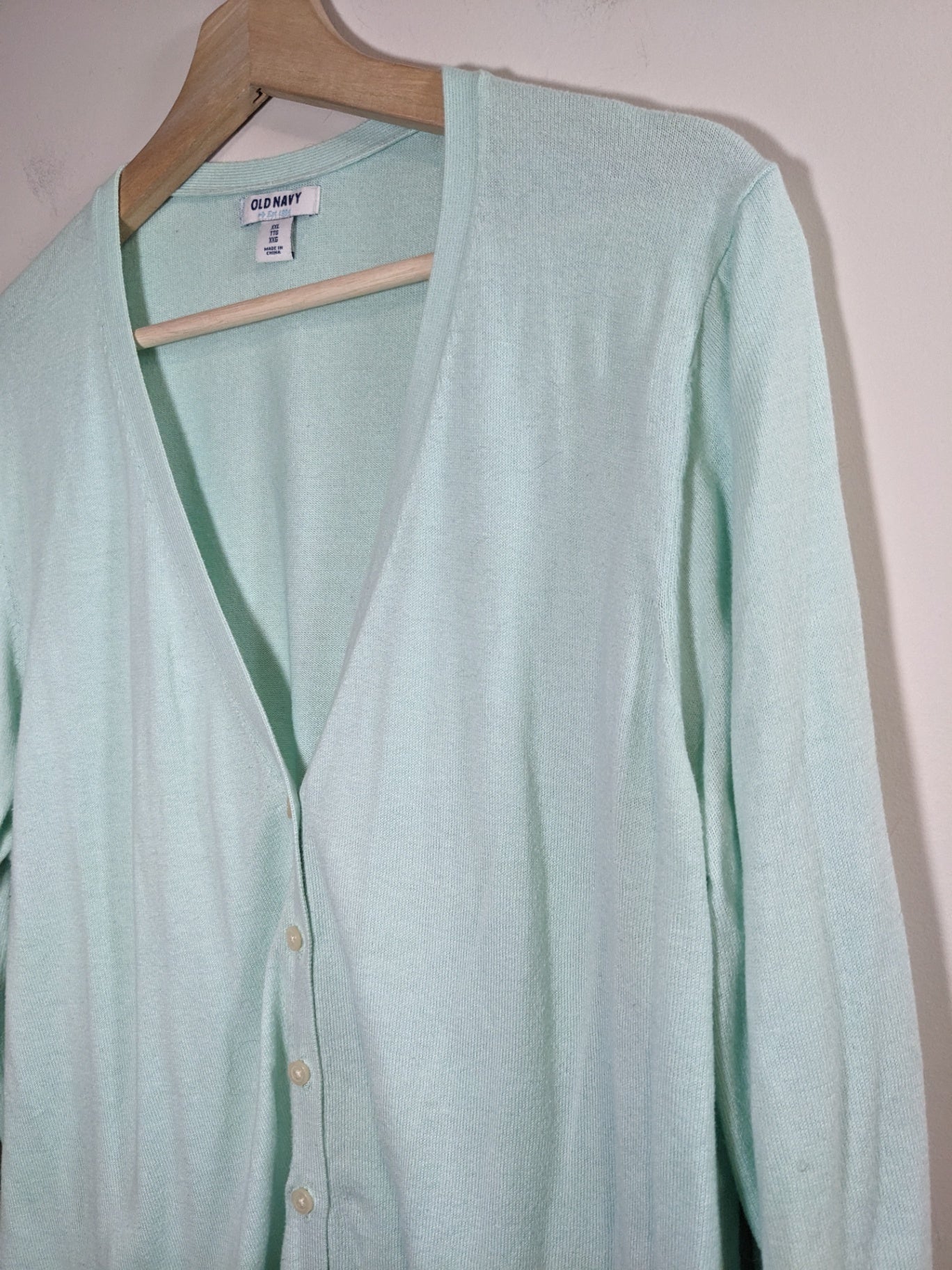 Old Navy mint cardigan - 2XL