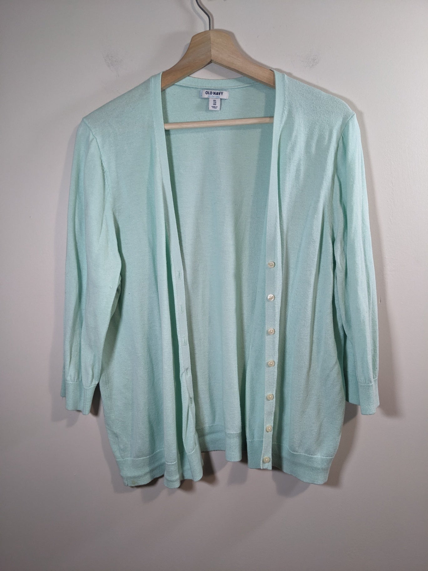 Old Navy mint cardigan - 2XL