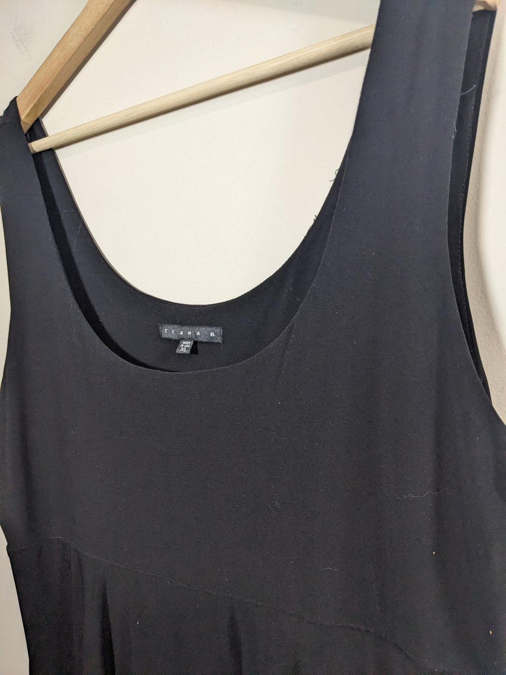 Tiana B. tiered black dress - XL