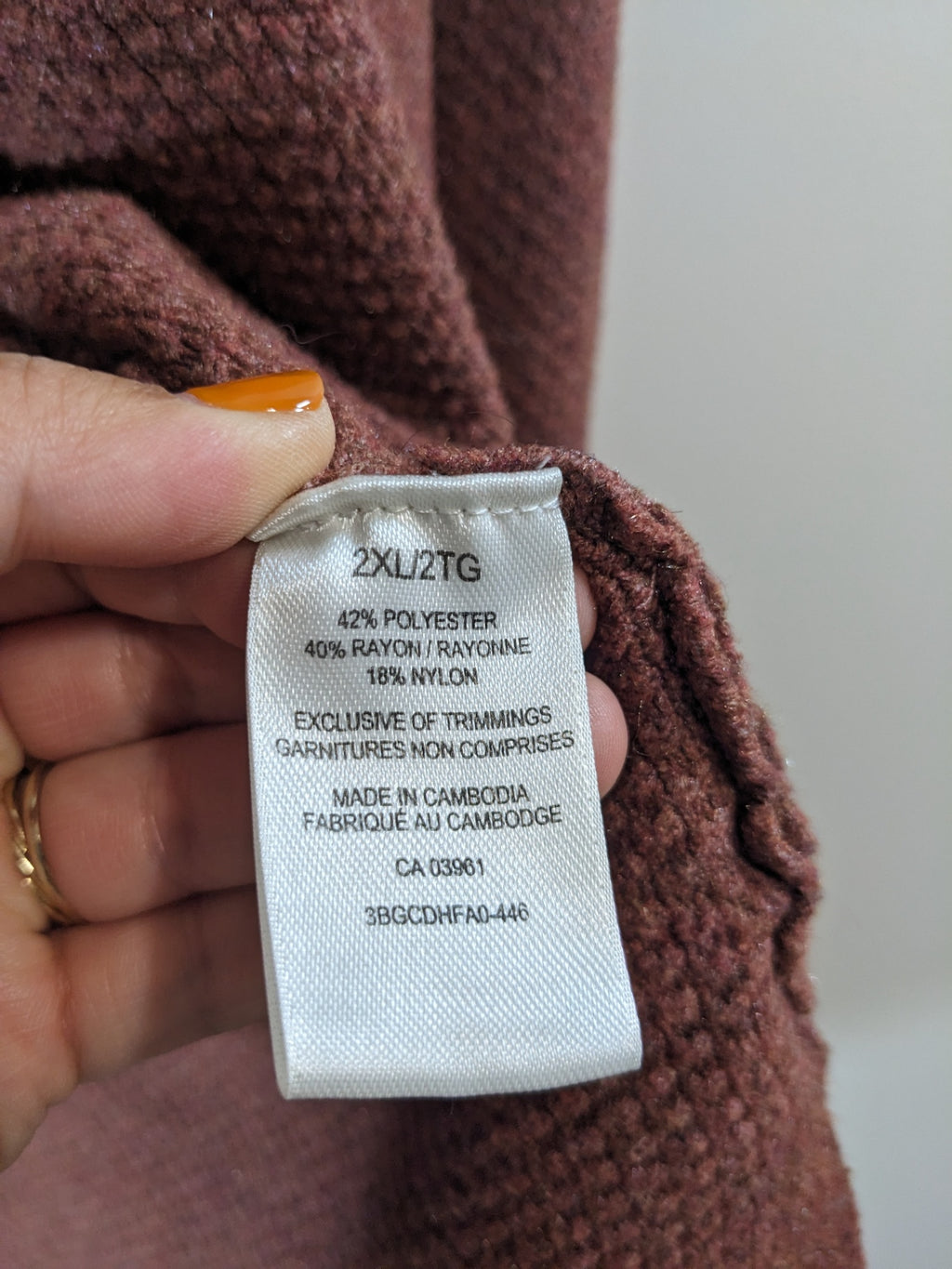 Denver Hayes Cardigan - 2XL