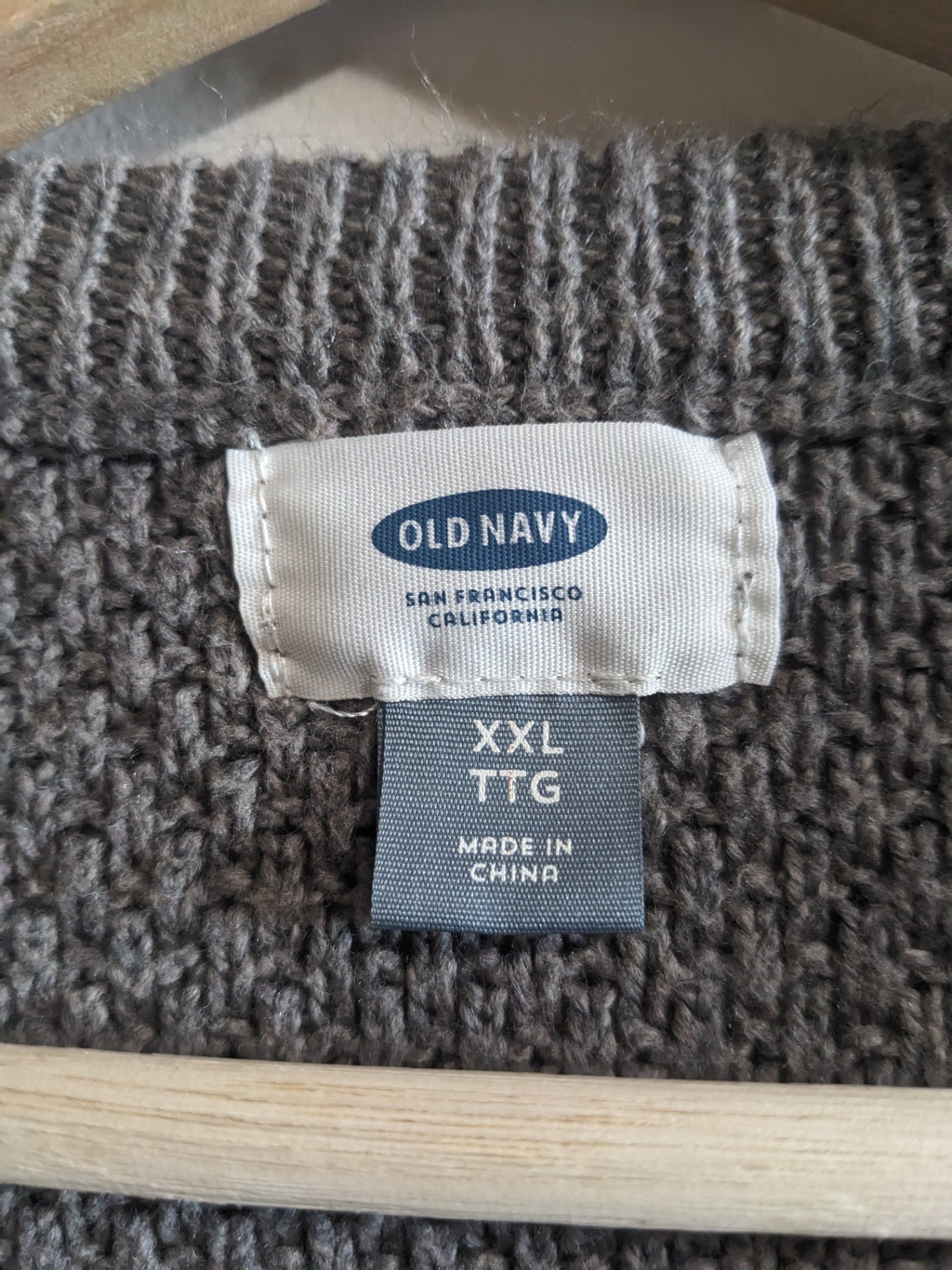 Old Navy Grey Sweater - 2XL