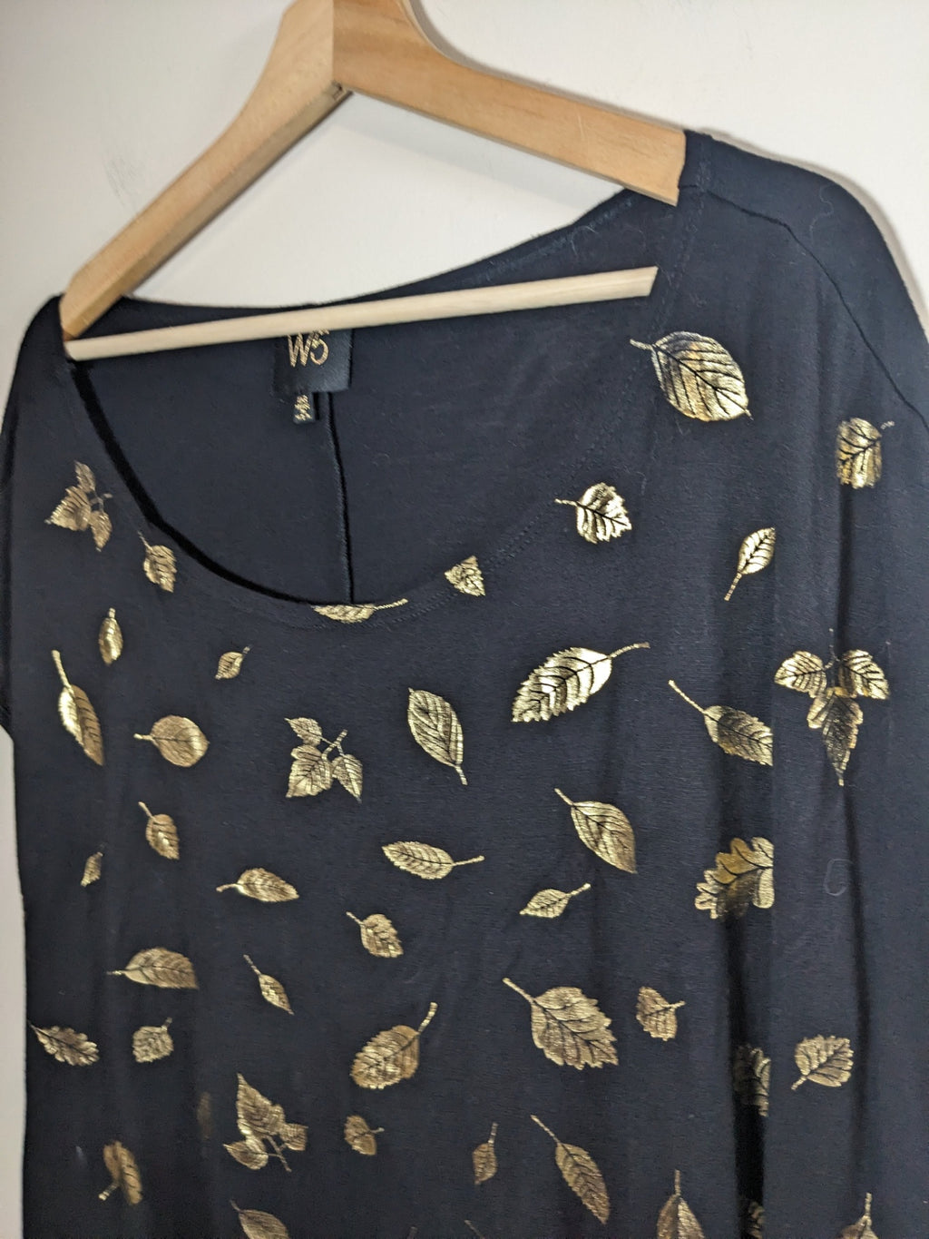 W5 gold leaf t-shirt - XL