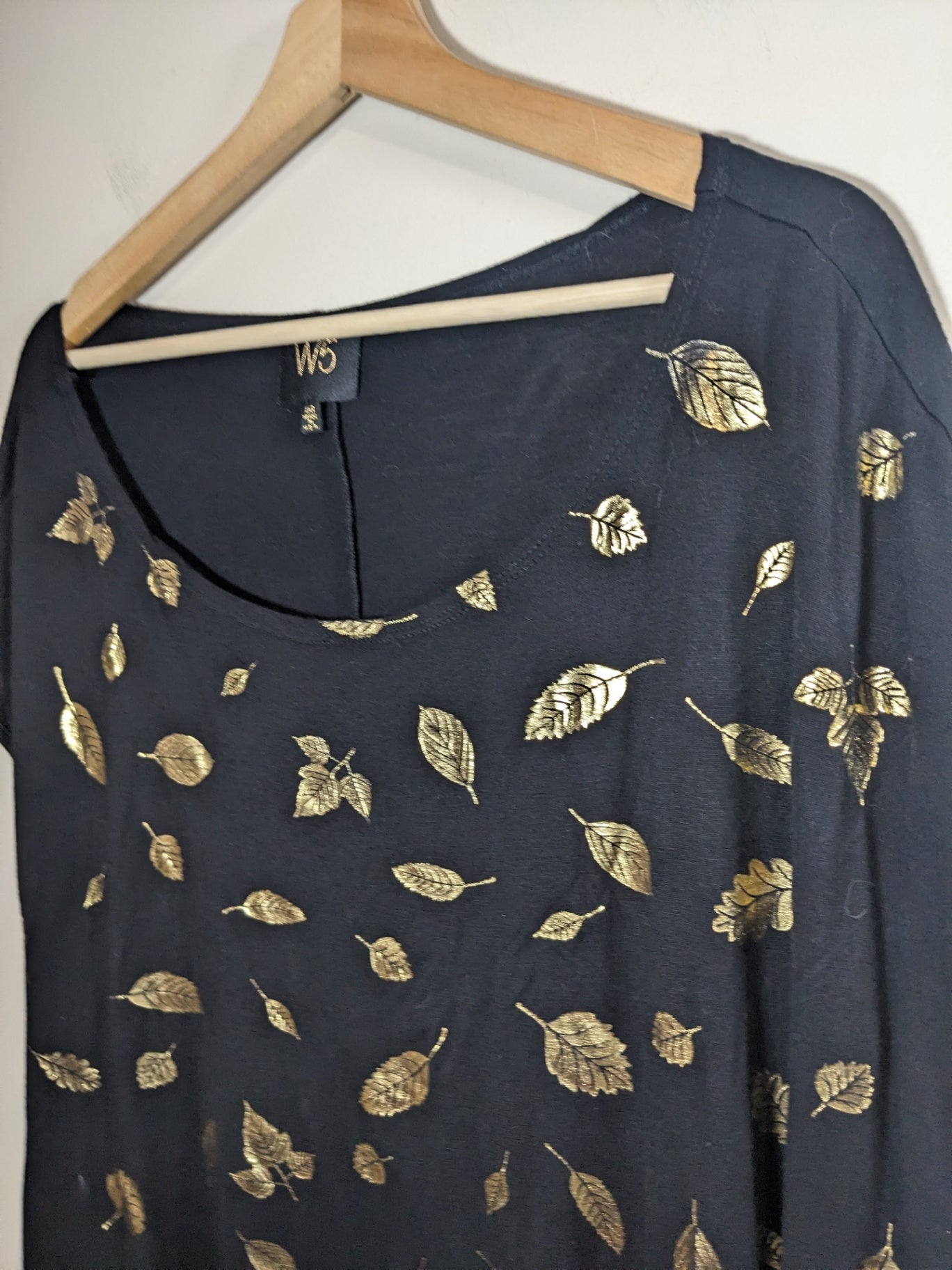 W5 gold leaf t-shirt - XL