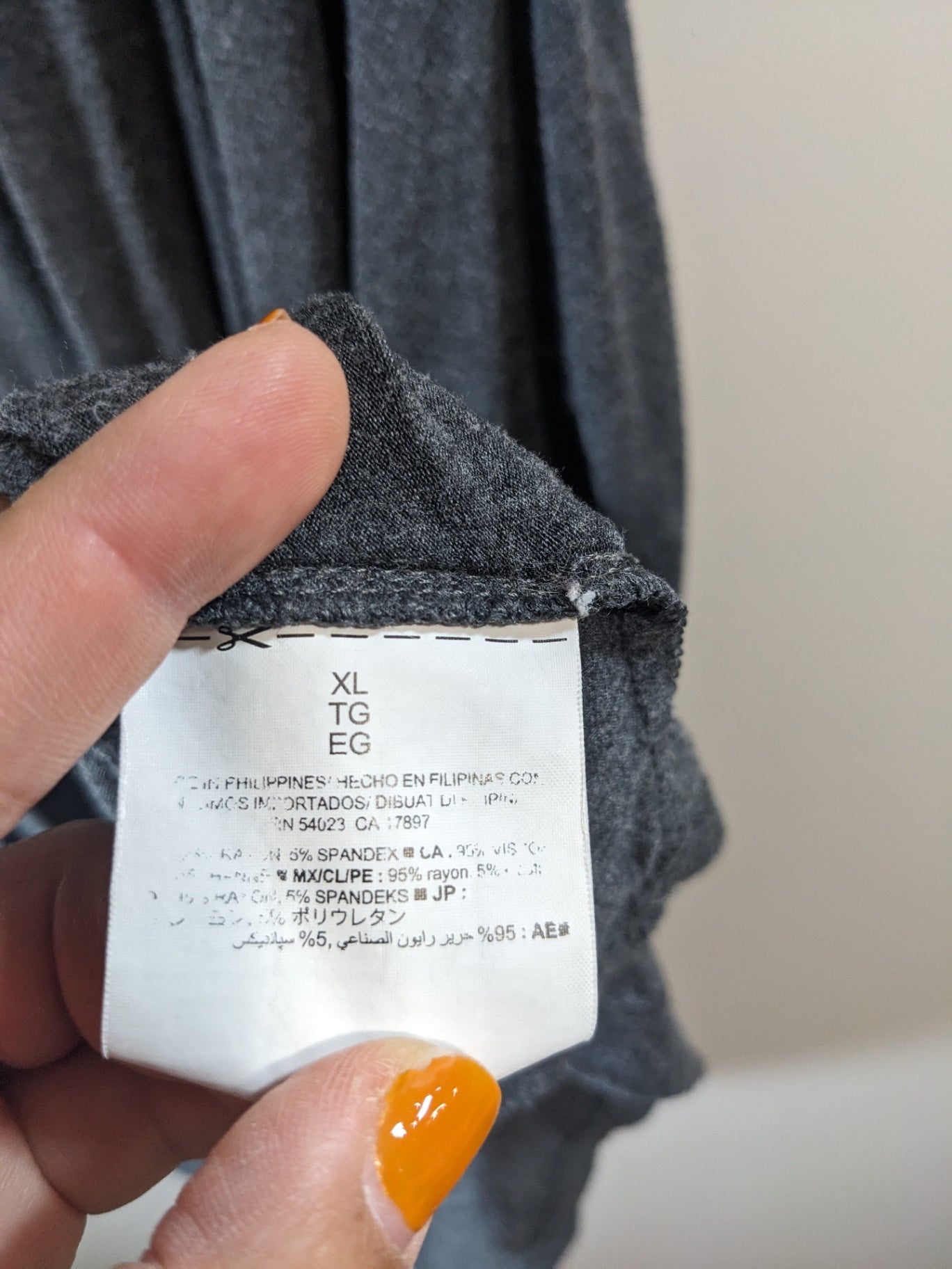 Old Navy grey t-shirt dress - XL