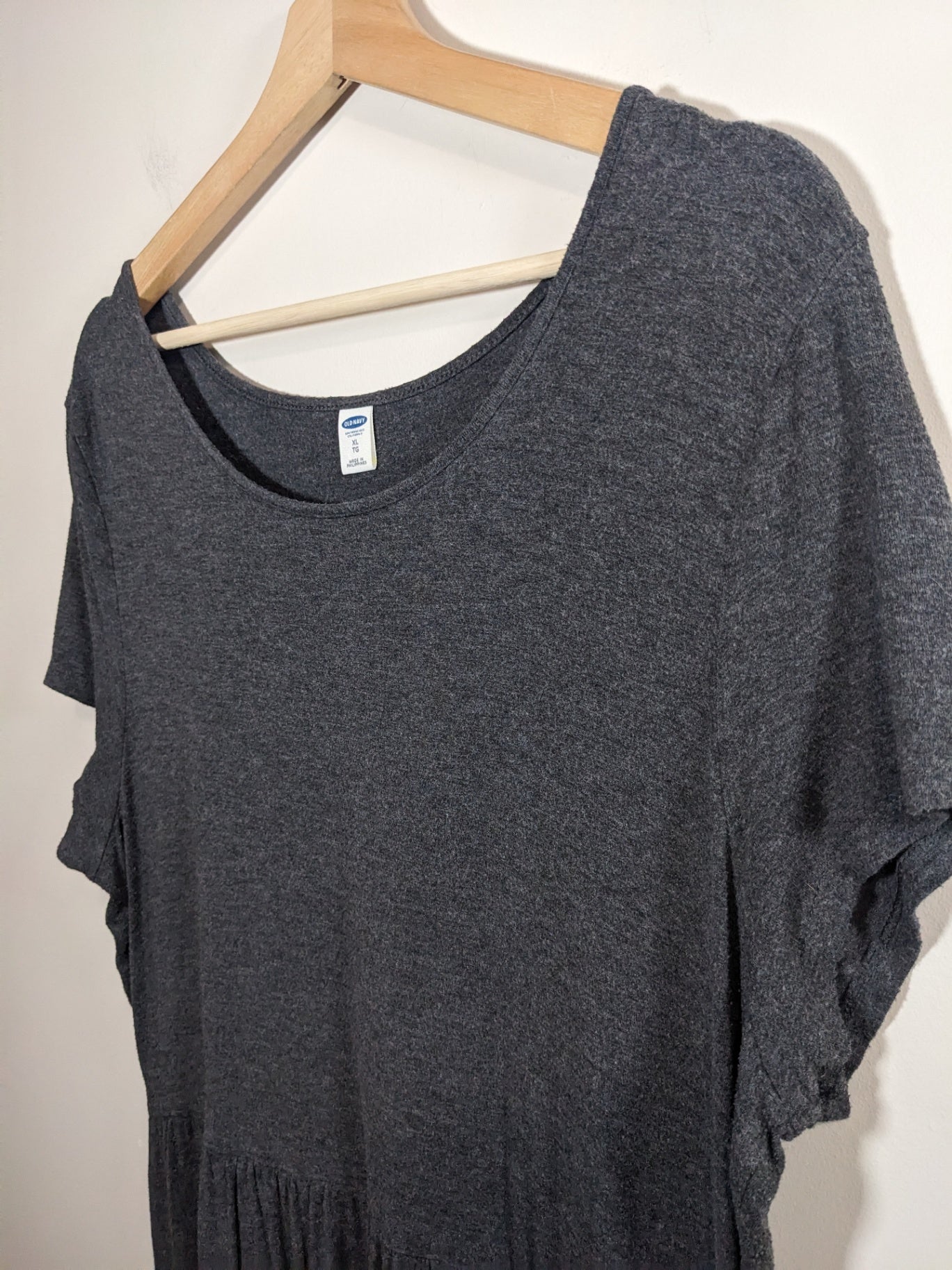 Old Navy grey t-shirt dress - XL