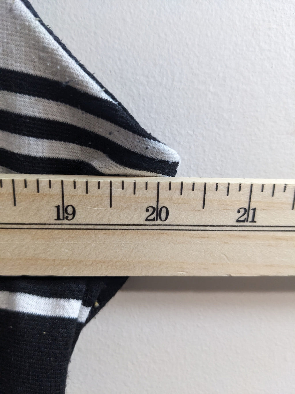 MERONA black/white striped dress - XL