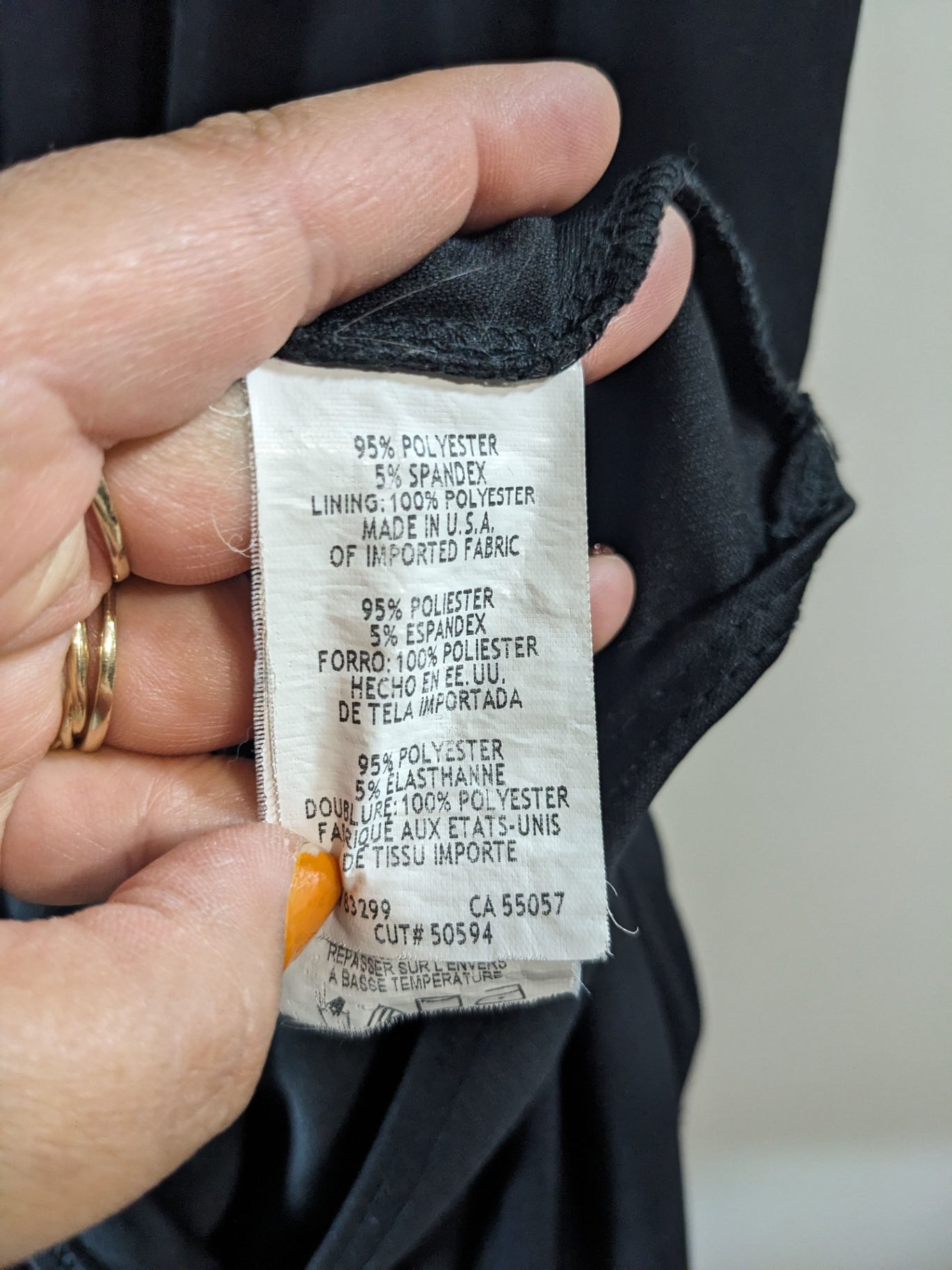 Tiana B. tiered black dress - XL