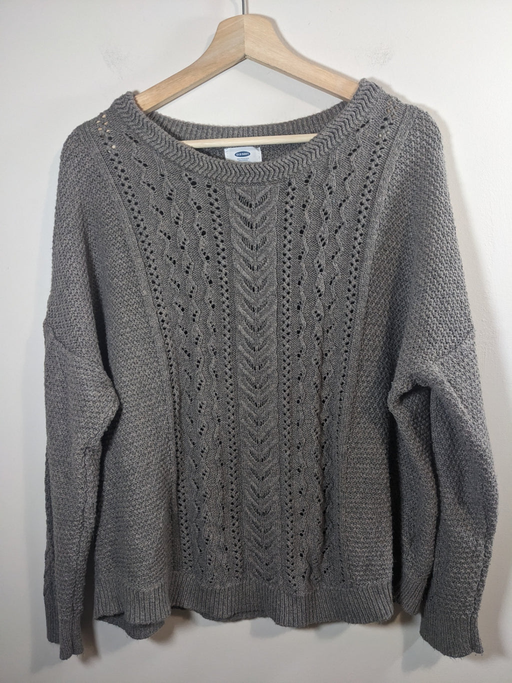 Old Navy Grey Sweater - 2XL