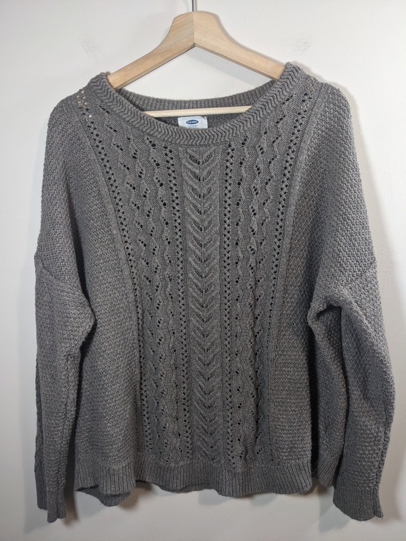 Old Navy Grey Sweater - 2XL