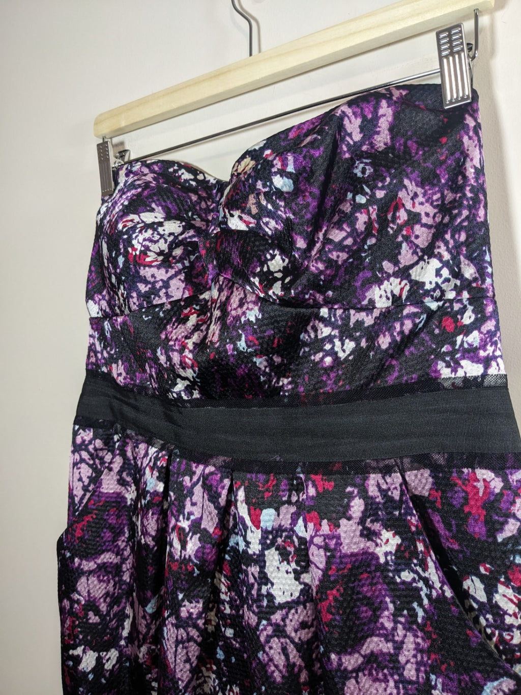 MaxandCleo strapless purple dress - SZ 14