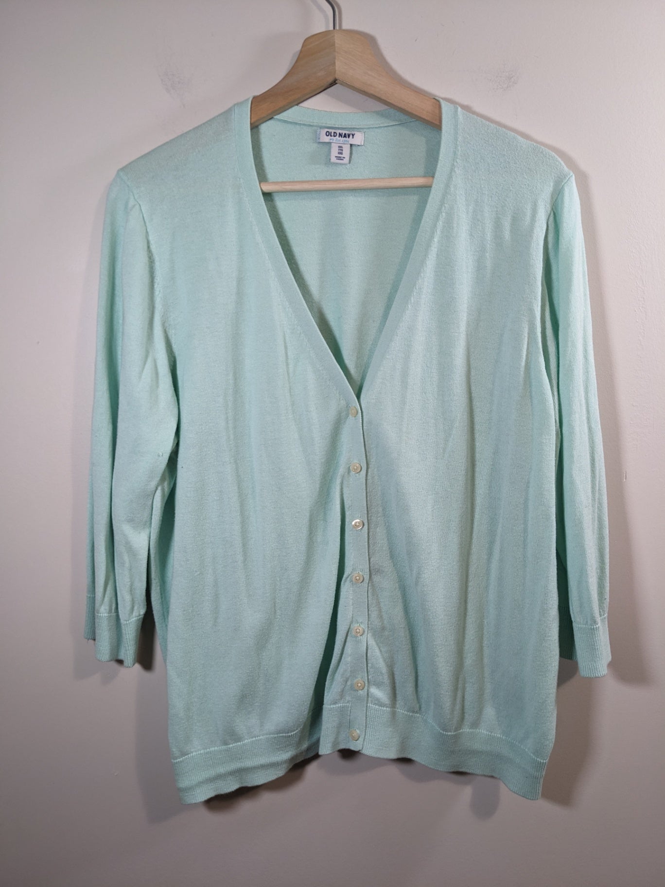Old Navy mint cardigan - 2XL