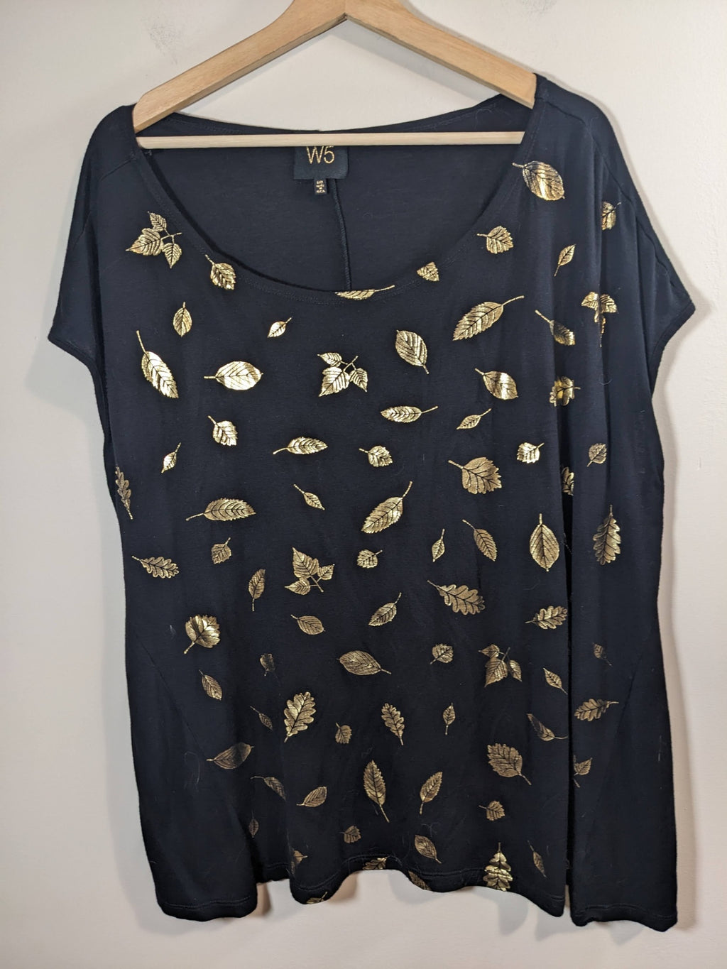 W5 gold leaf t-shirt - XL