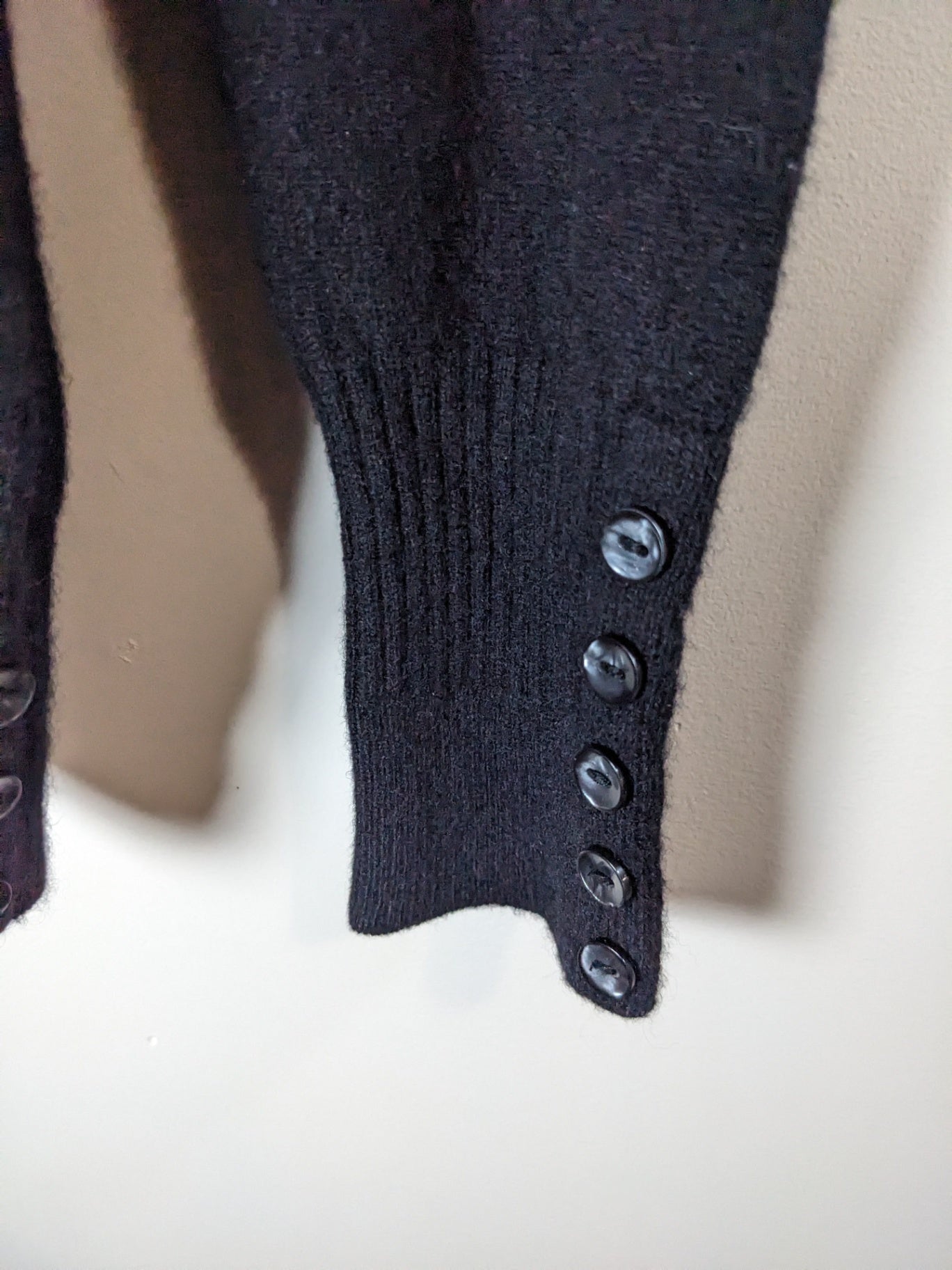 LONIA Black cashmere turtleneck - S