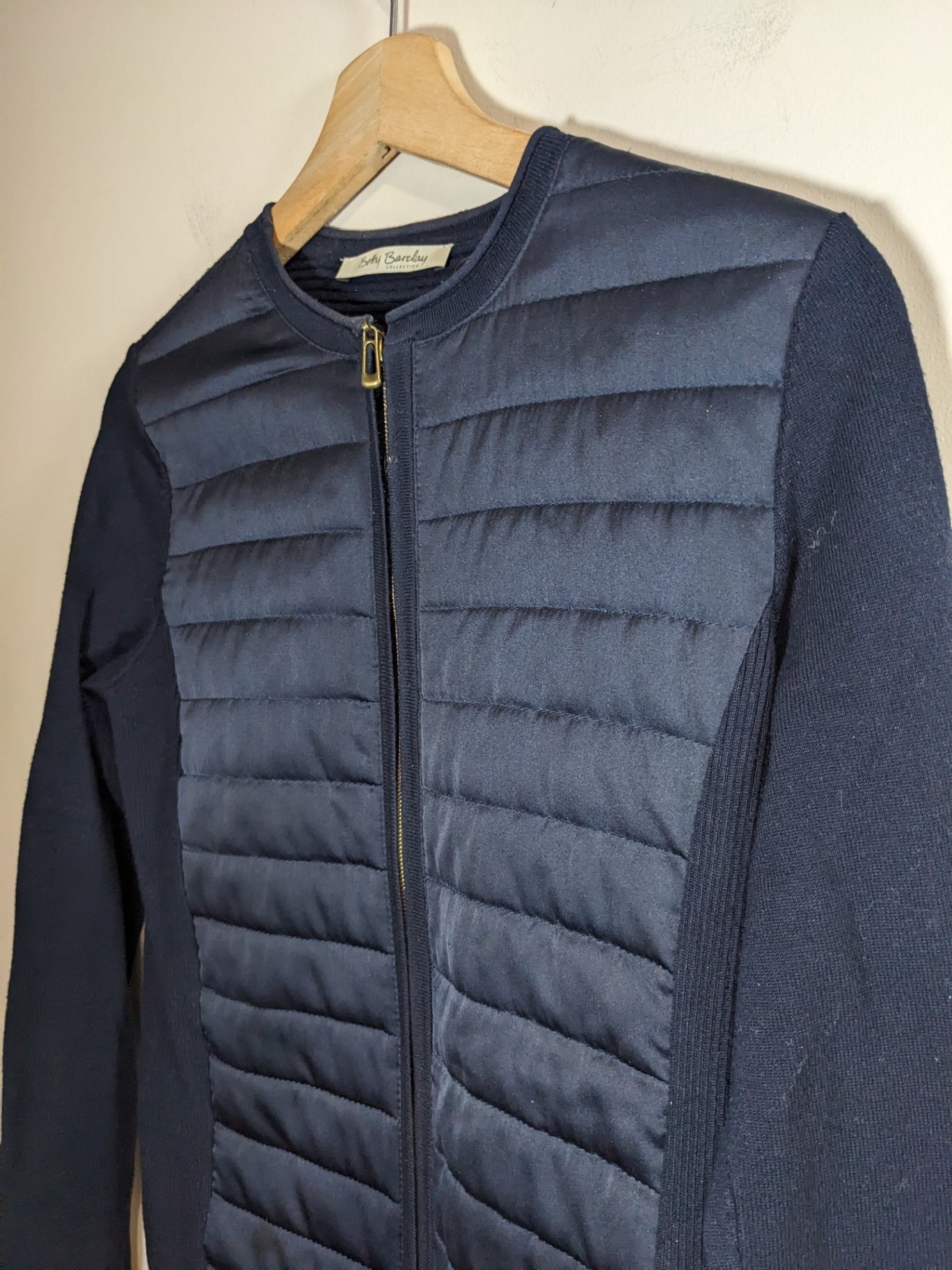 Betty Barclay Navy Jacket - Sz 4 Small