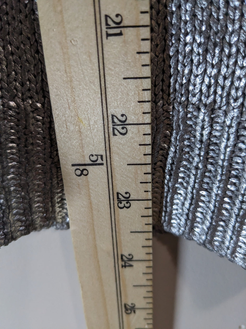 Marc Aurel Silver zip up cardigan - SZ 36 small