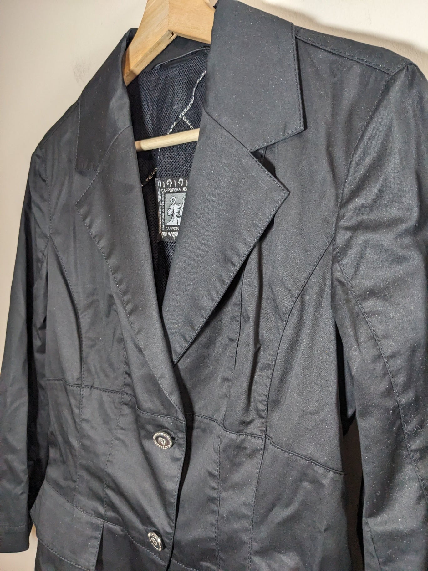 Capponi & Perani Cappopera Jeans 3/4 Sleeve Blazer- 42