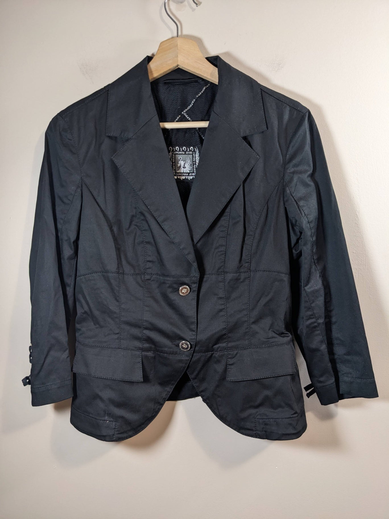 Capponi & Perani Cappopera Jeans 3/4 Sleeve Blazer- 42