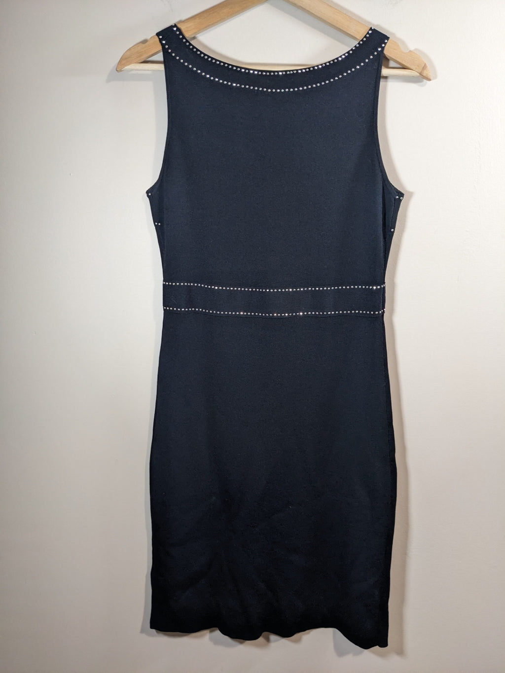 TUZZI black knit dress - Sz 6