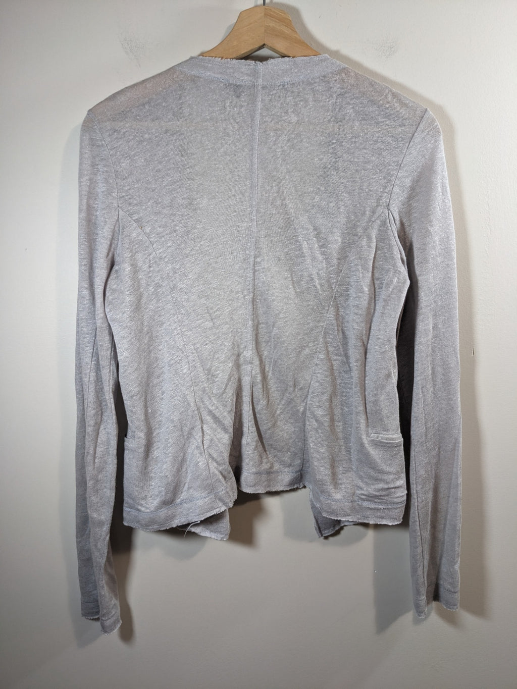 Marc Aurel linen grey cardigan- 34
