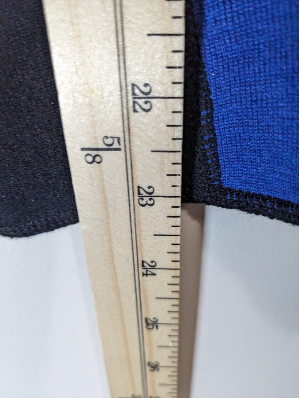 No label wool blue jacket - S