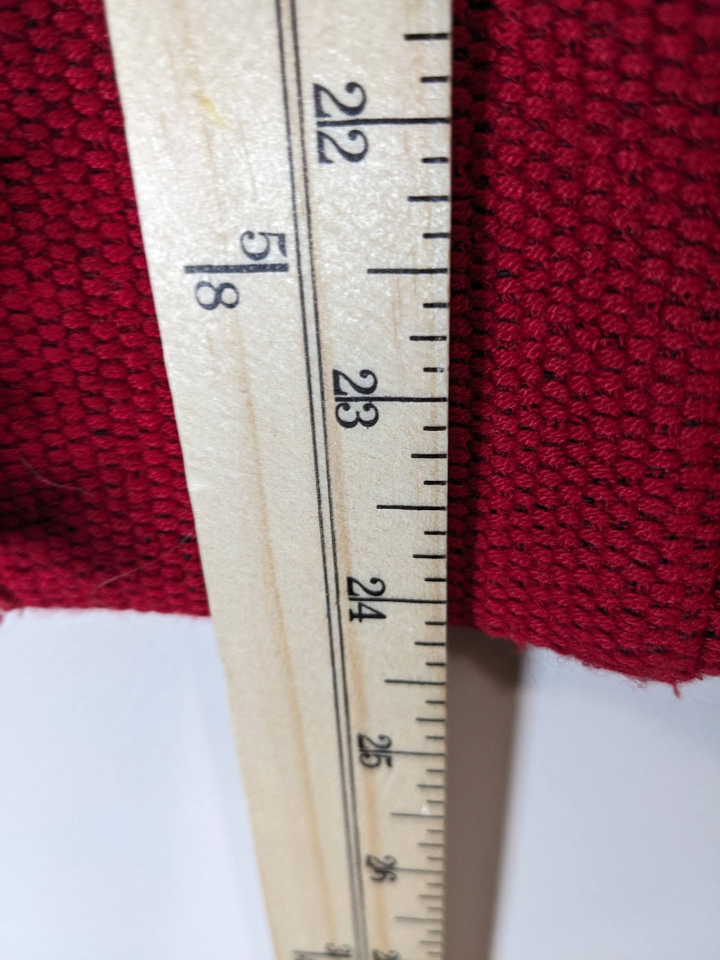 Airfield red knit blazer- 34 small